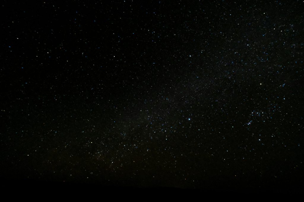 night sky with stars
